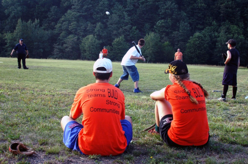 Community Softball game August 5, 2005